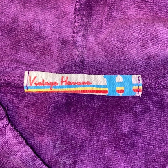 NWOT-VINTAGE HAVANA TIE DYE HOODIE-GIRLS LARGE - Picture 2 of 4